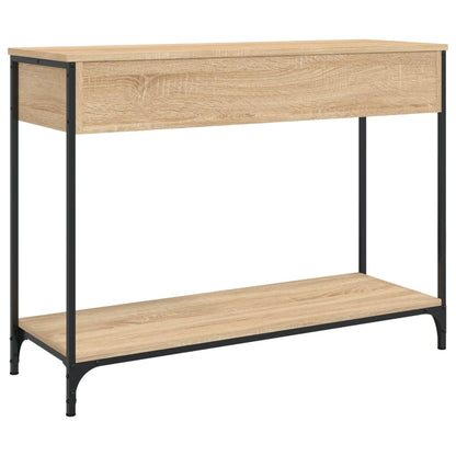 Console Table Sonoma Oak 100x34.5x75 cm Engineered Wood