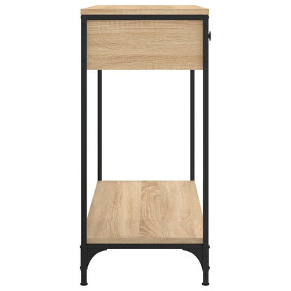 Console Table Sonoma Oak 75x34.5x75 cm Engineered Wood