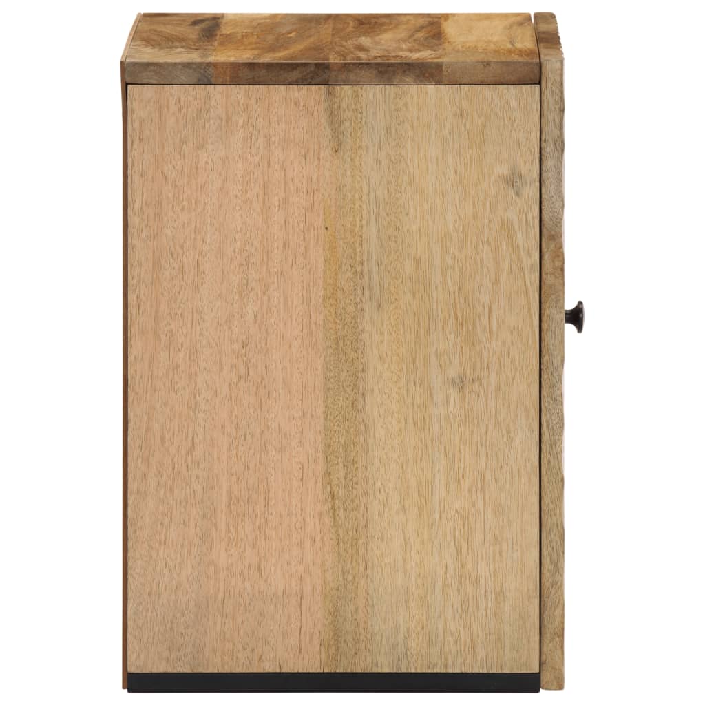 Bathroom Wall Cabinet 38x33x48 cm Solid Wood Mango