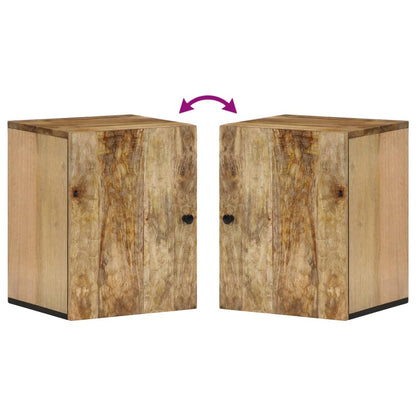 Bathroom Wall Cabinet 38x33x48 cm Solid Wood Mango