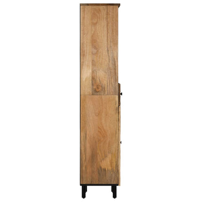 Bathroom Cabinet 38x33x160 cm Solid Wood Mango