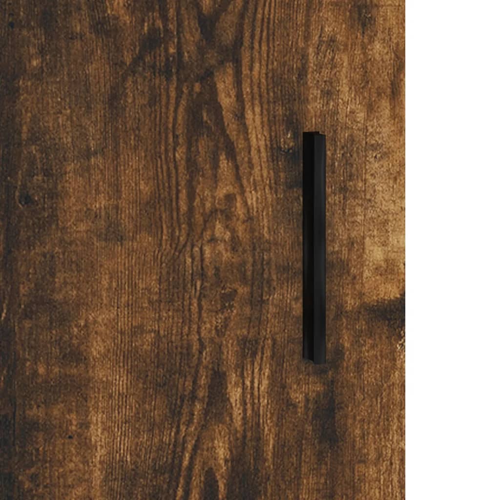 Highboard Smoked Oak 69.5x31x115 cm Engineered Wood