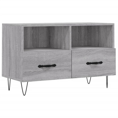 TV Cabinet Grey Sonoma 80x36x50 cm Engineered Wood