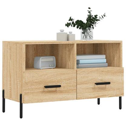 TV Cabinet Sonoma Oak 80x36x50 cm Engineered Wood