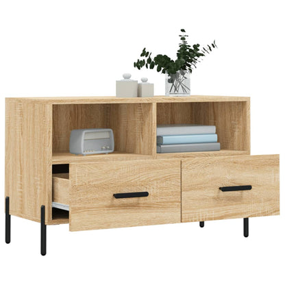 TV Cabinet Sonoma Oak 80x36x50 cm Engineered Wood