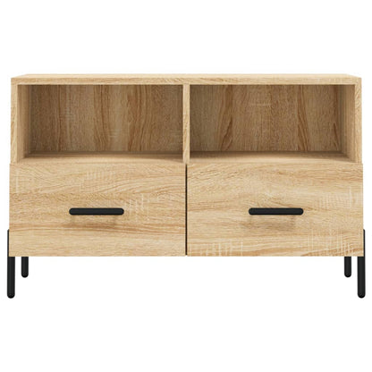 TV Cabinet Sonoma Oak 80x36x50 cm Engineered Wood