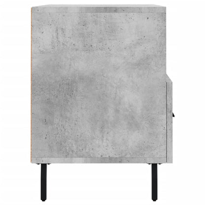 TV Cabinet Concrete Grey 80x36x50 cm Engineered Wood