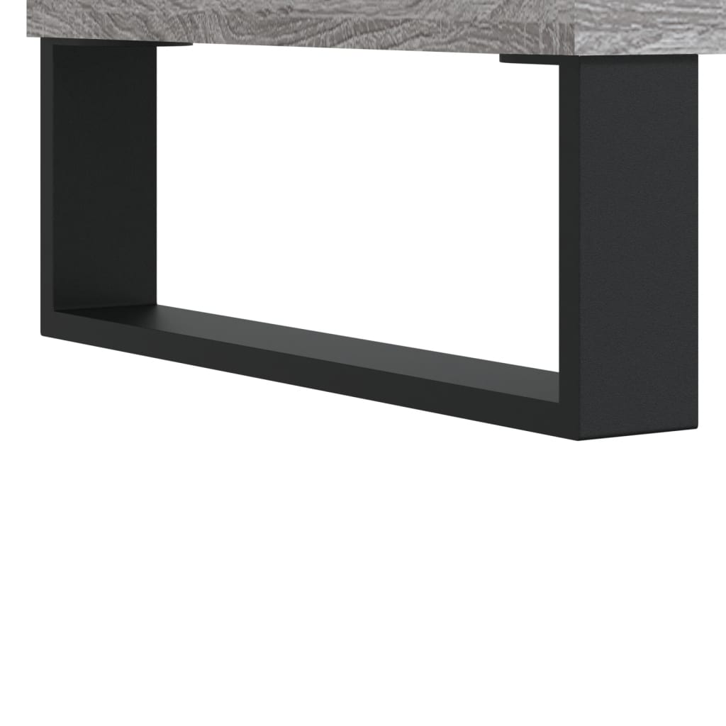 TV Cabinet Grey Sonoma 80x36x50 cm Engineered Wood