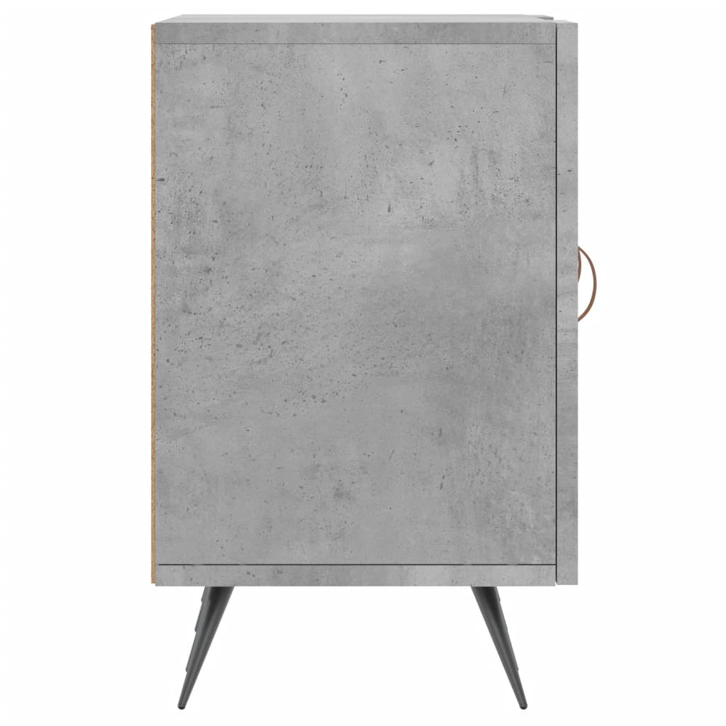 TV Cabinet Concrete Grey 150x30x50 cm Engineered Wood