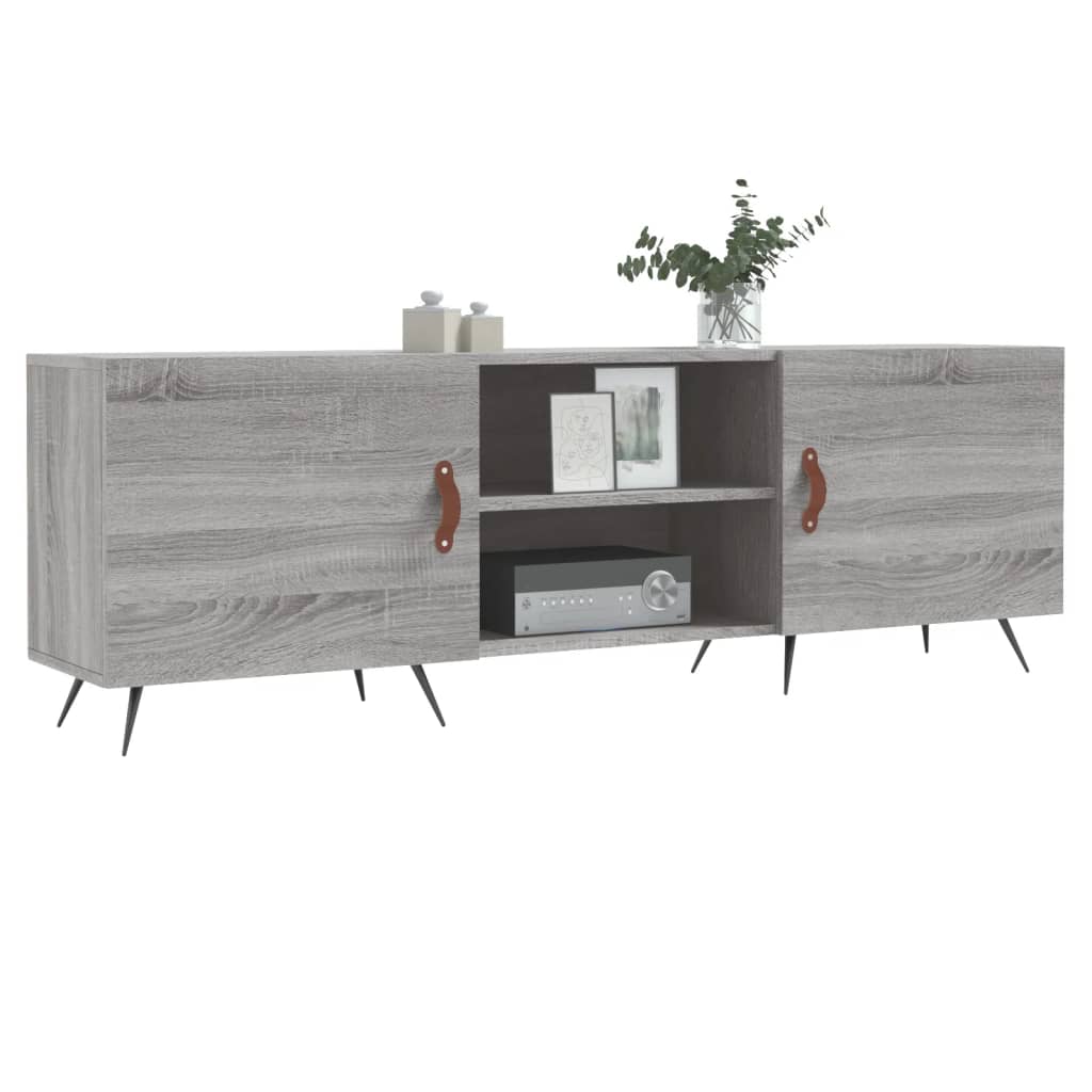 TV Cabinet Grey Sonoma 150x30x50 cm Engineered Wood