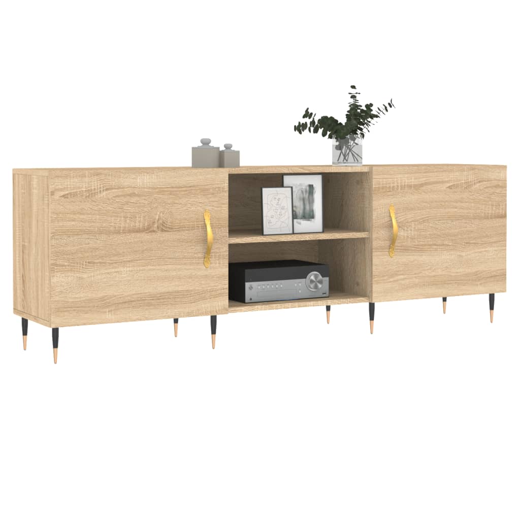 TV Cabinet Sonoma Oak 150x30x50 cm Engineered Wood