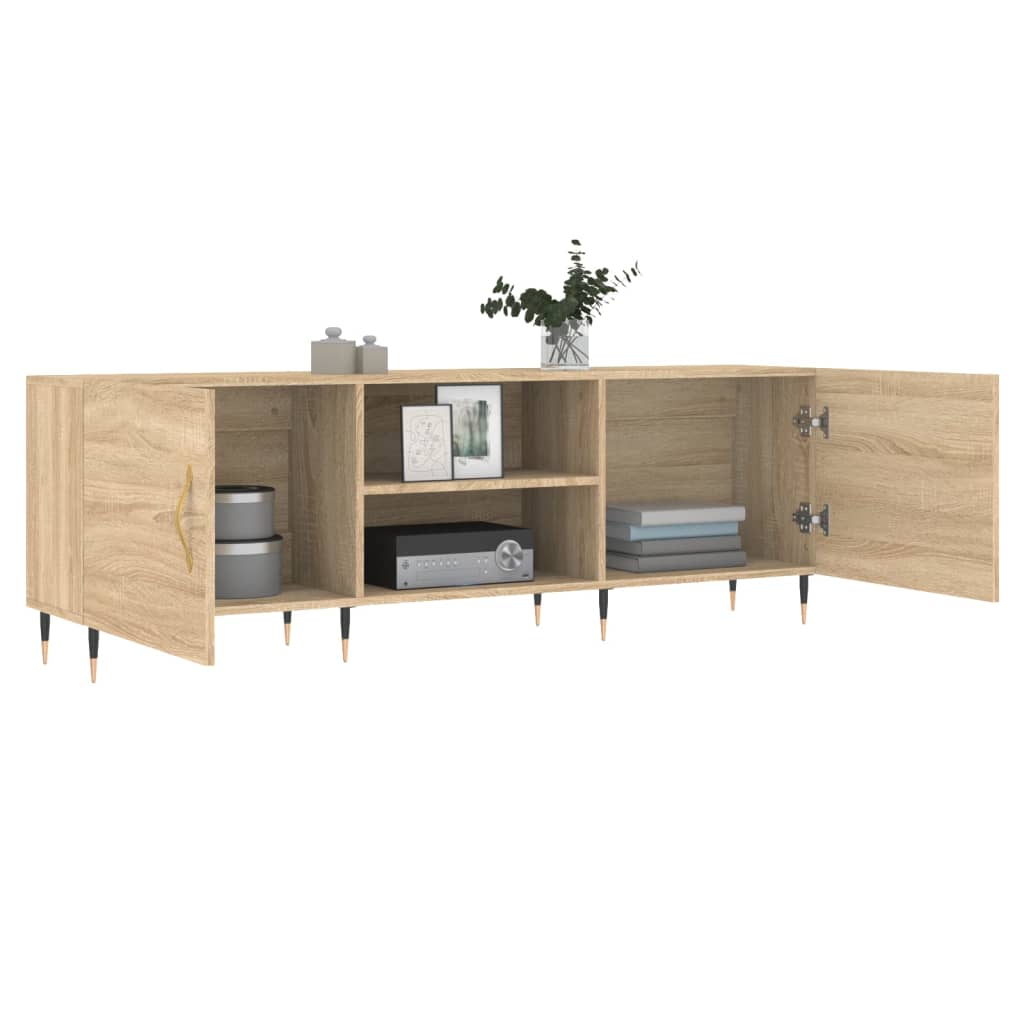 TV Cabinet Sonoma Oak 150x30x50 cm Engineered Wood