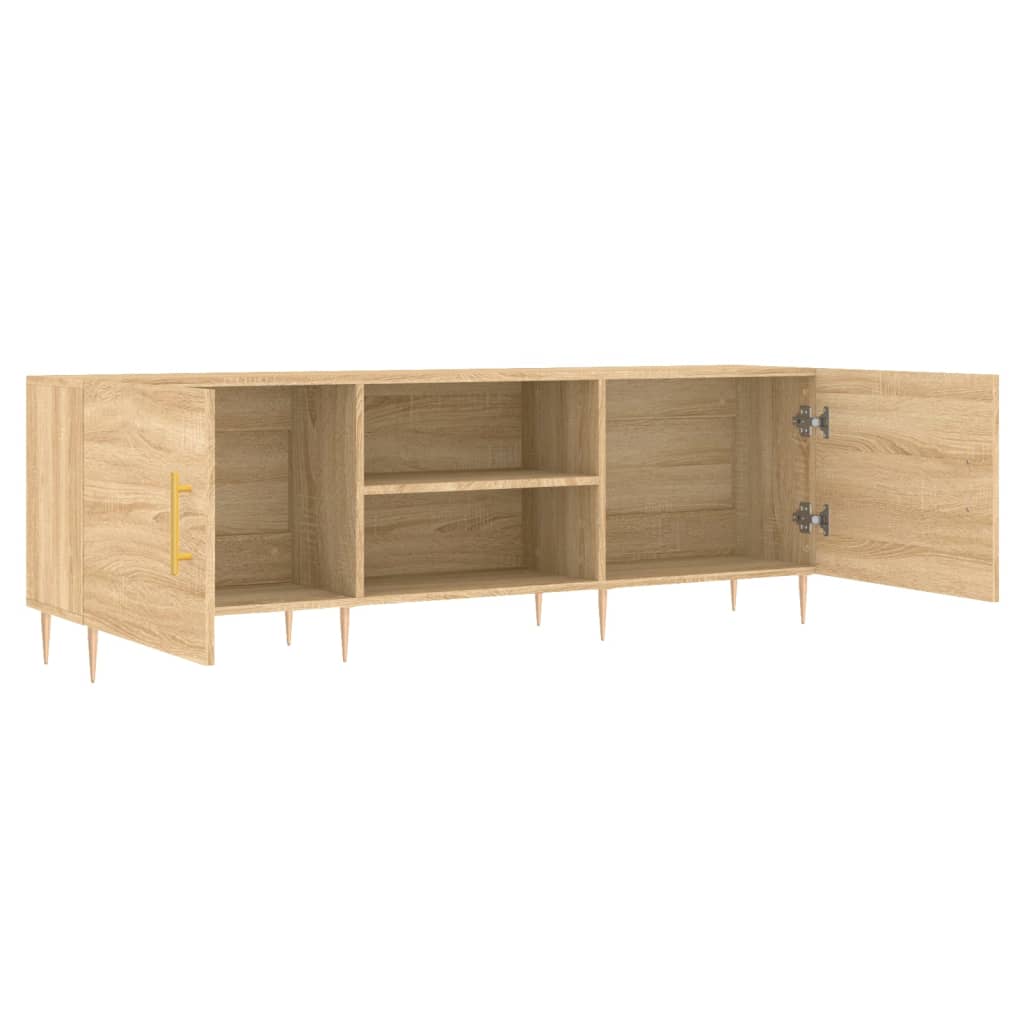 TV Cabinet Sonoma Oak 150x30x50 cm Engineered Wood