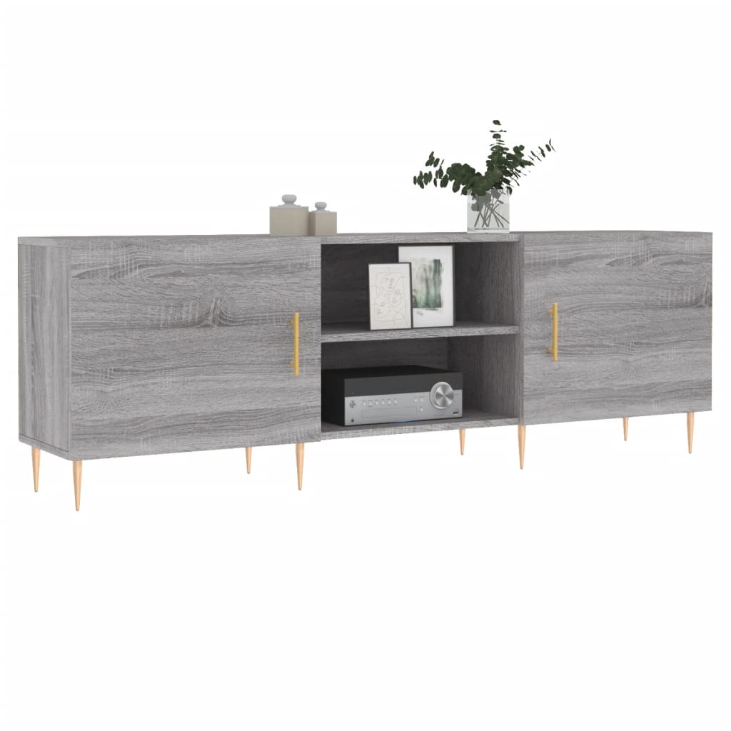 TV Cabinet Grey Sonoma 150x30x50 cm Engineered Wood