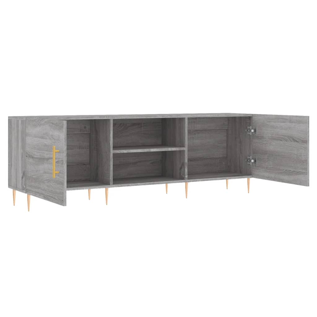 TV Cabinet Grey Sonoma 150x30x50 cm Engineered Wood