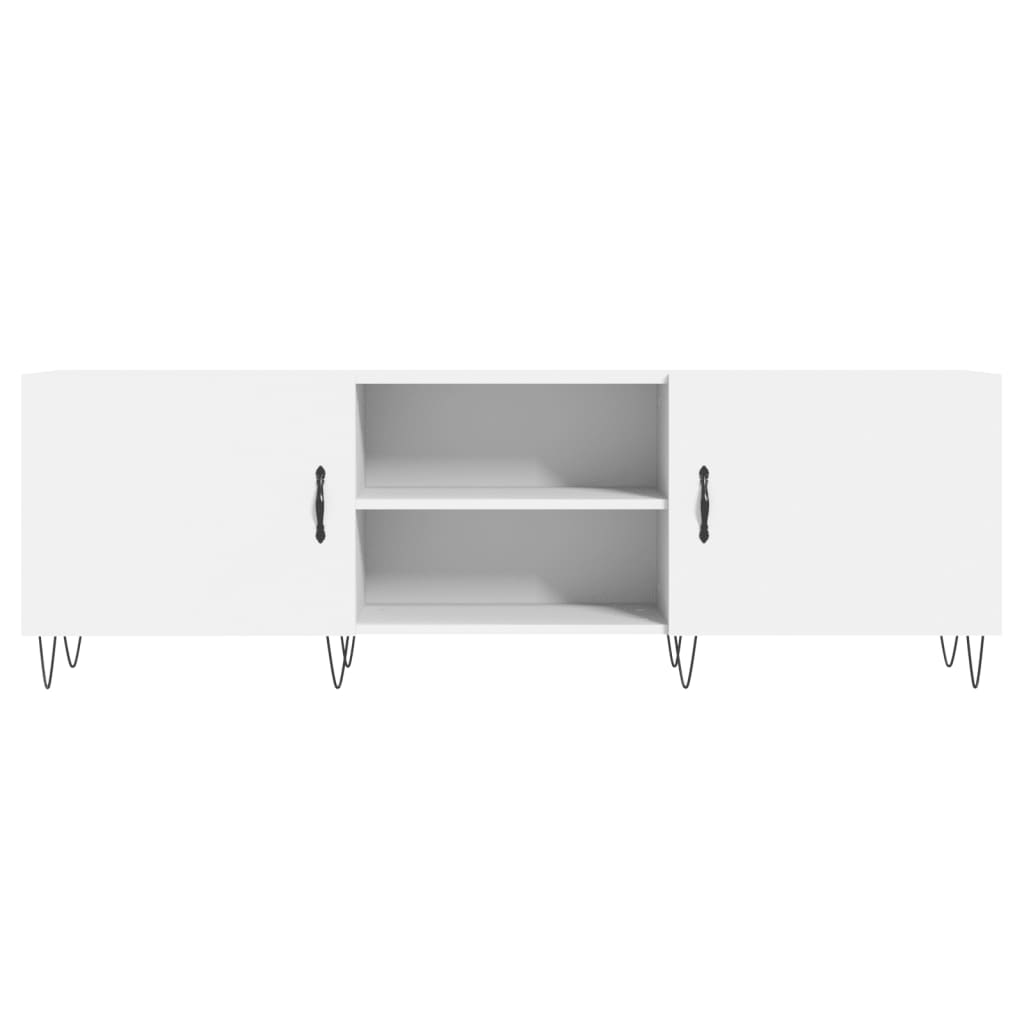 TV Cabinet White 150x30x50 cm Engineered Wood