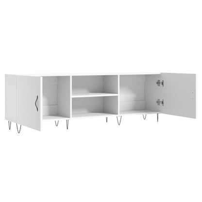 TV Cabinet White 150x30x50 cm Engineered Wood