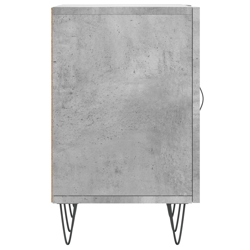 TV Cabinet Concrete Grey 150x30x50 cm Engineered Wood