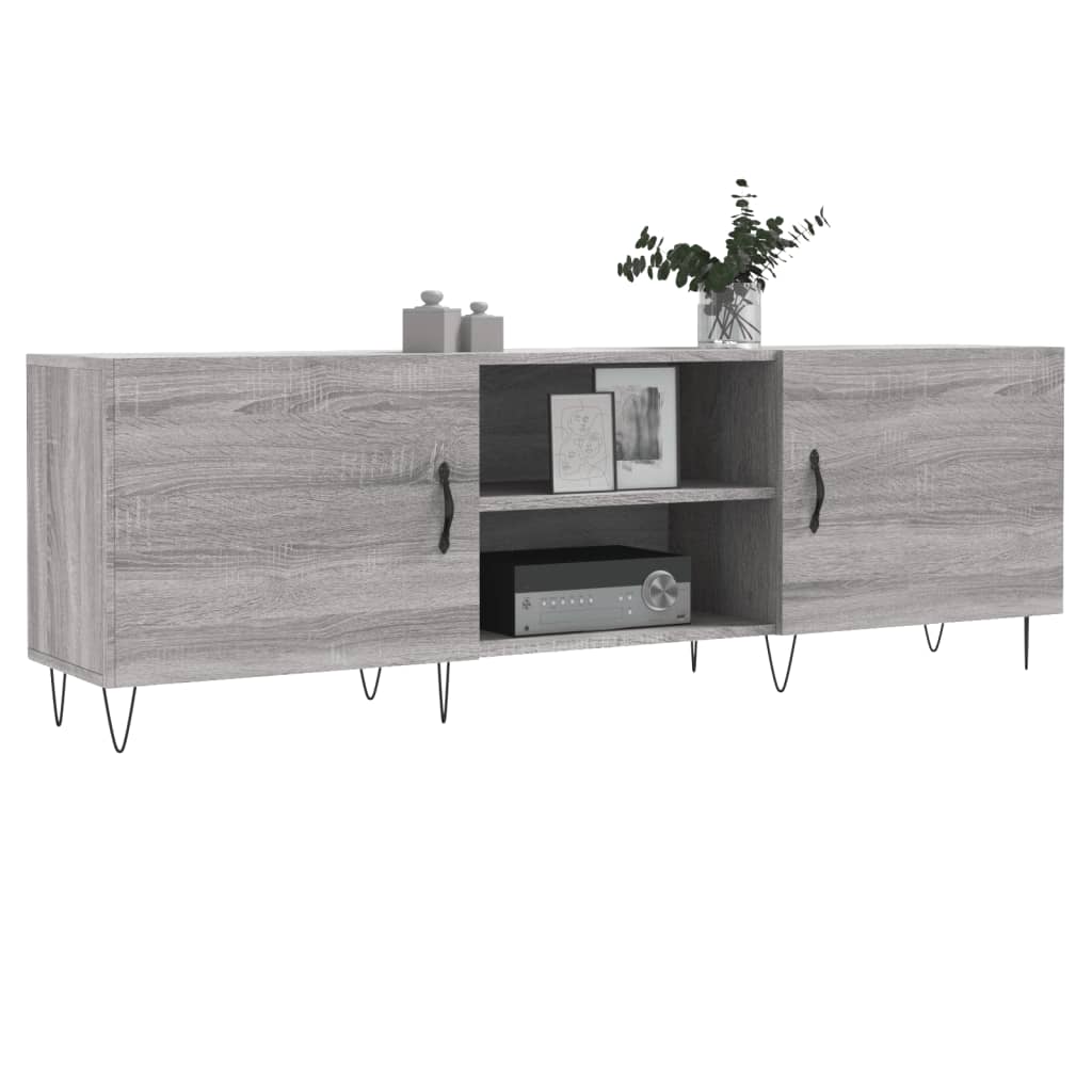 TV Cabinet Grey Sonoma 150x30x50 cm Engineered Wood