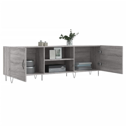 TV Cabinet Grey Sonoma 150x30x50 cm Engineered Wood