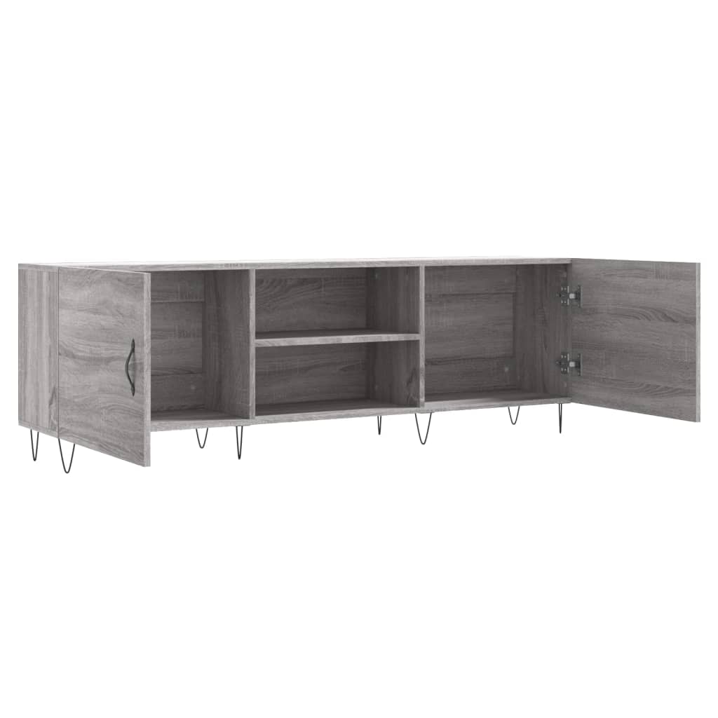 TV Cabinet Grey Sonoma 150x30x50 cm Engineered Wood