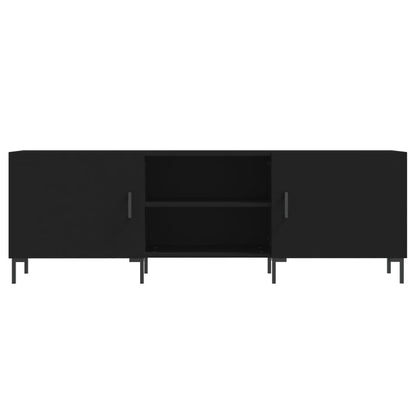 TV Cabinet Black 150x30x50 cm Engineered Wood