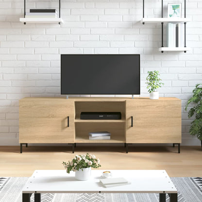 TV Cabinet Sonoma Oak 150x30x50 cm Engineered Wood