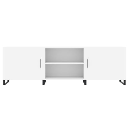 TV Cabinet White 150x30x50 cm Engineered Wood