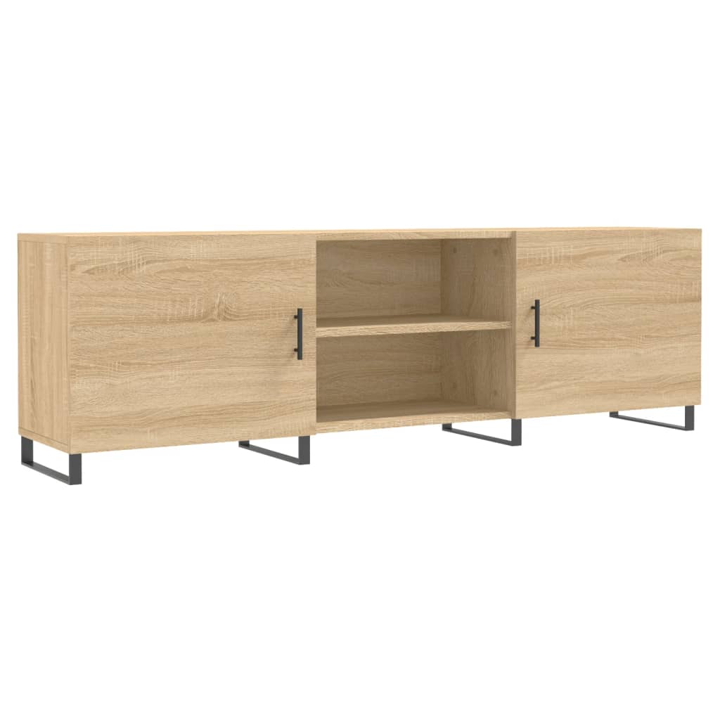 TV Cabinet Sonoma Oak 150x30x50 cm Engineered Wood