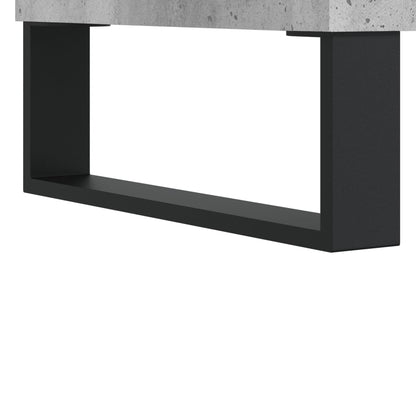 TV Cabinet Concrete Grey 150x30x50 cm Engineered Wood