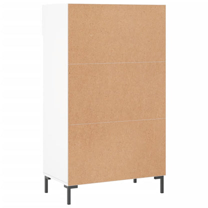 Shoe Cabinet White 60x35x105 cm Engineered Wood