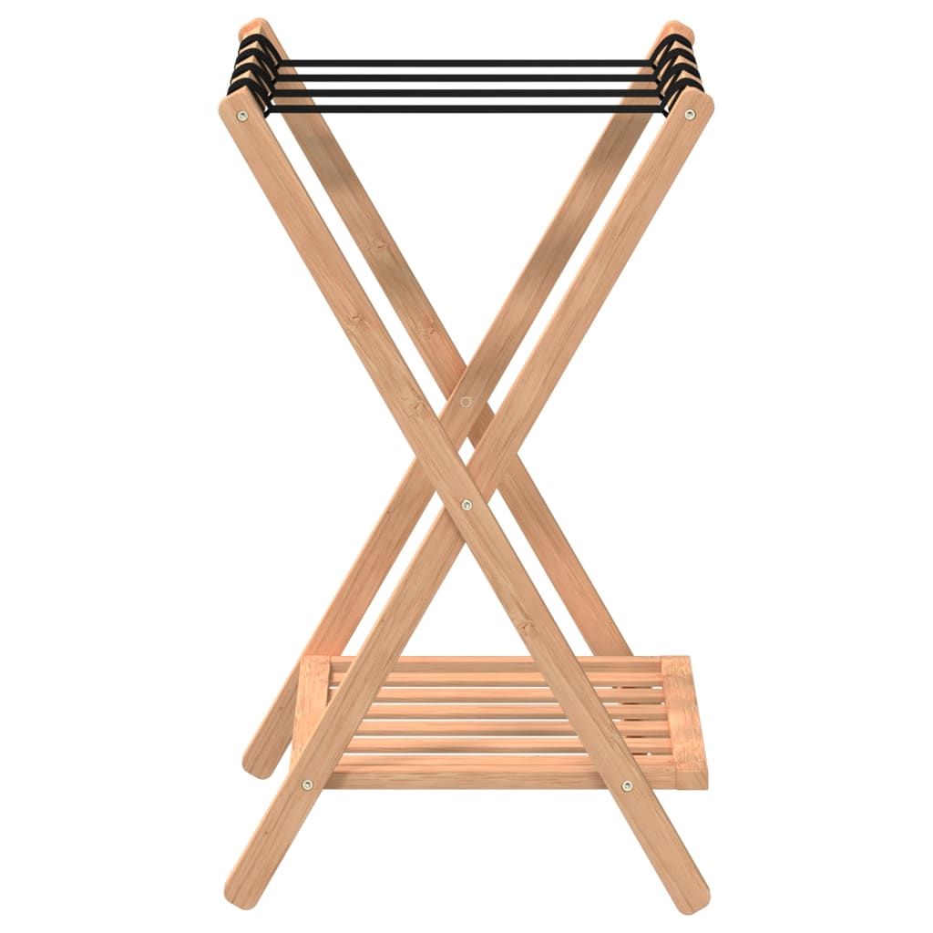 Luggage Rack 68x38x58 cm Bamboo