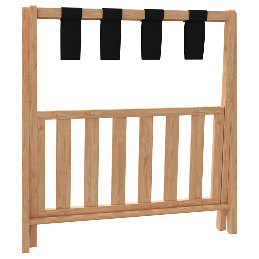 Luggage Rack 68x38x58 cm Bamboo