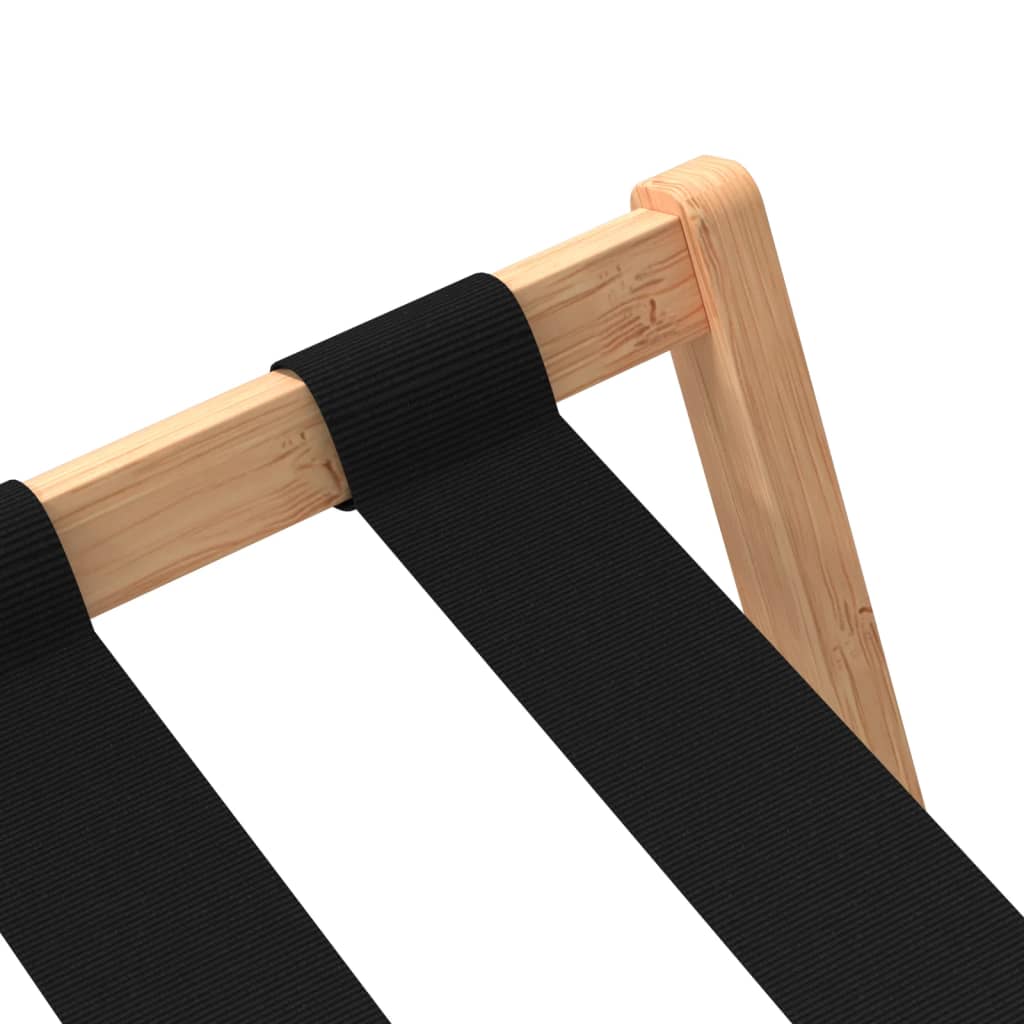 Luggage Rack 68x38x58 cm Bamboo