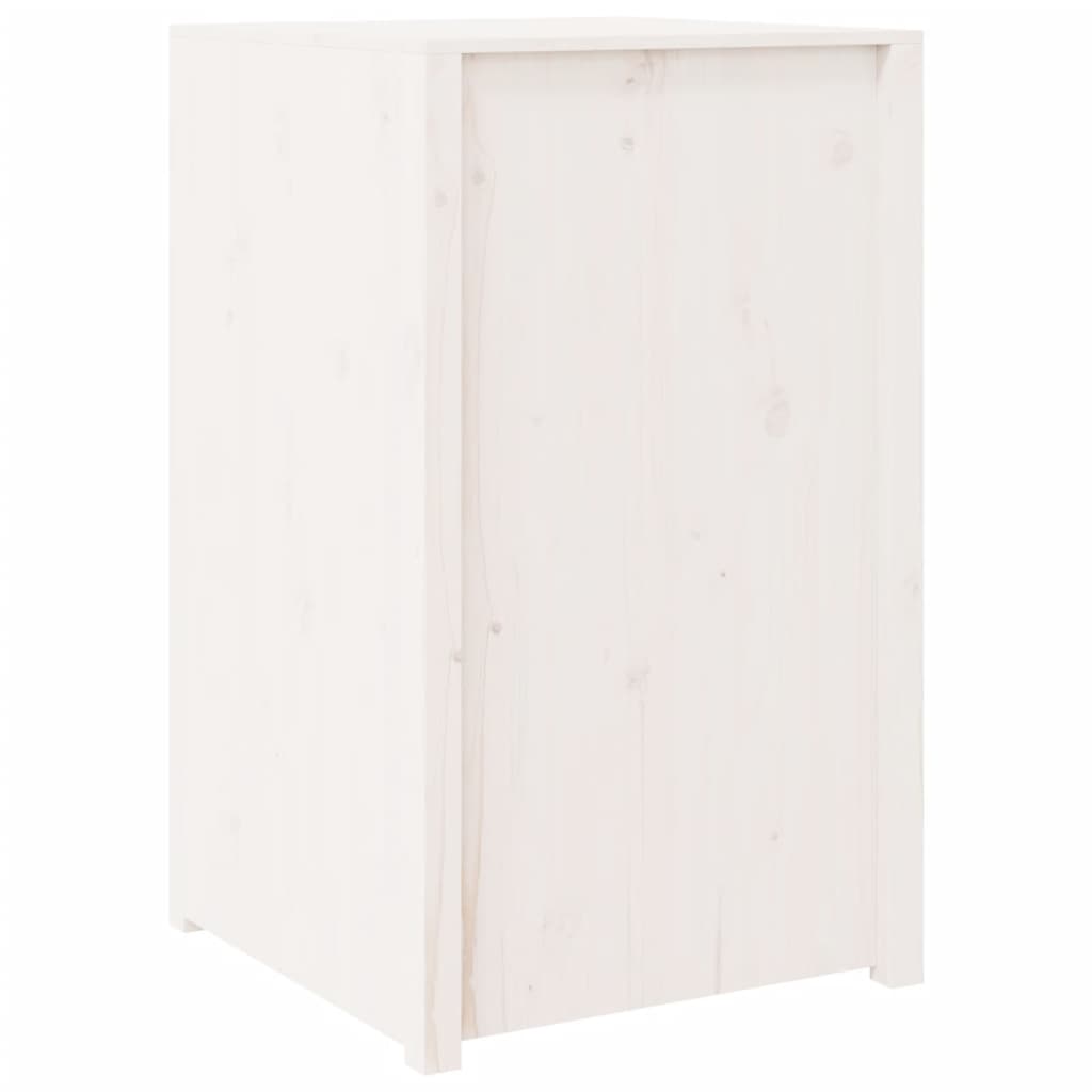 Outdoor Kitchen Cabinet White 55x55x92 cm Solid Wood Pine