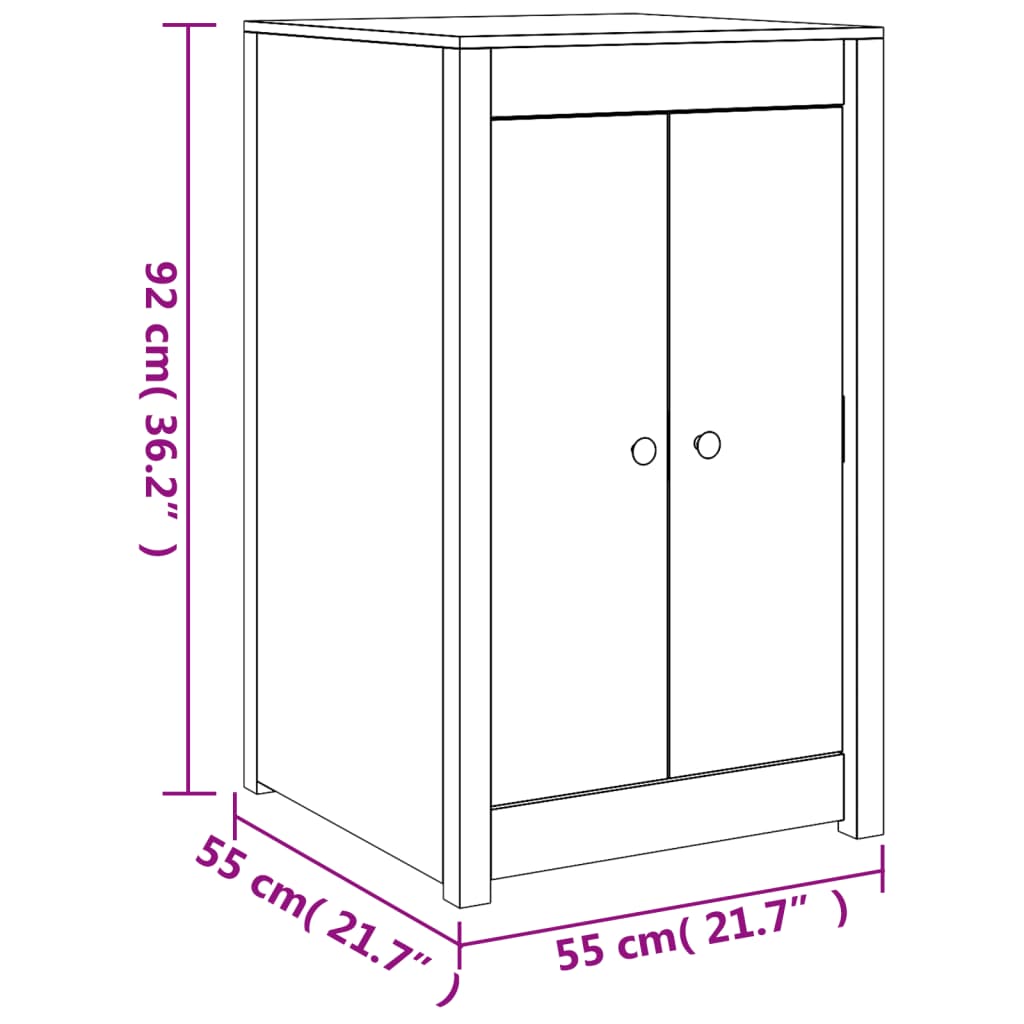 Outdoor Kitchen Cabinet Solid Wood Douglas