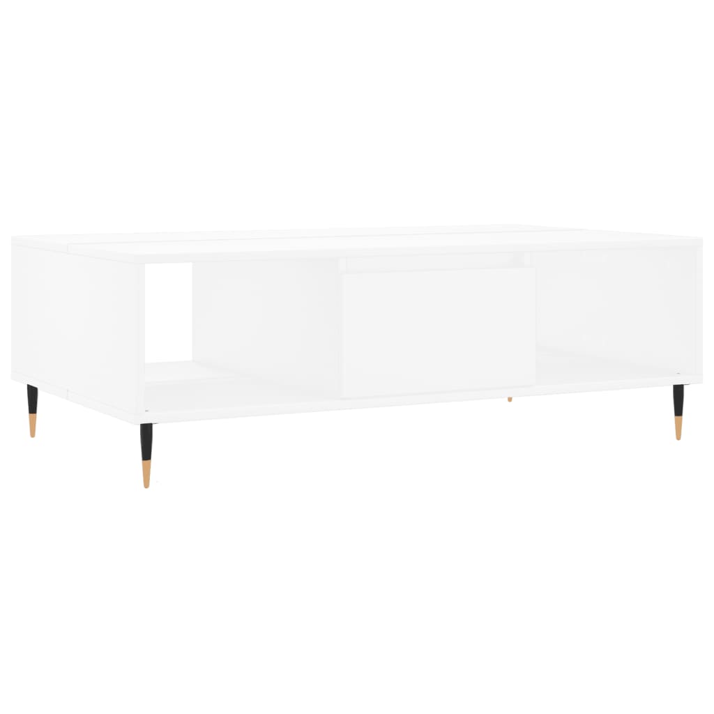 Coffee Table White 104x60x35 cm Engineered Wood