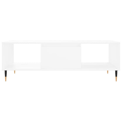 Coffee Table White 104x60x35 cm Engineered Wood