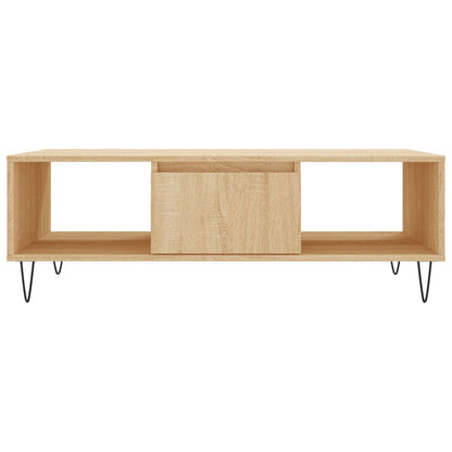 Coffee Table Sonoma Oak 104x60x35 cm Engineered Wood