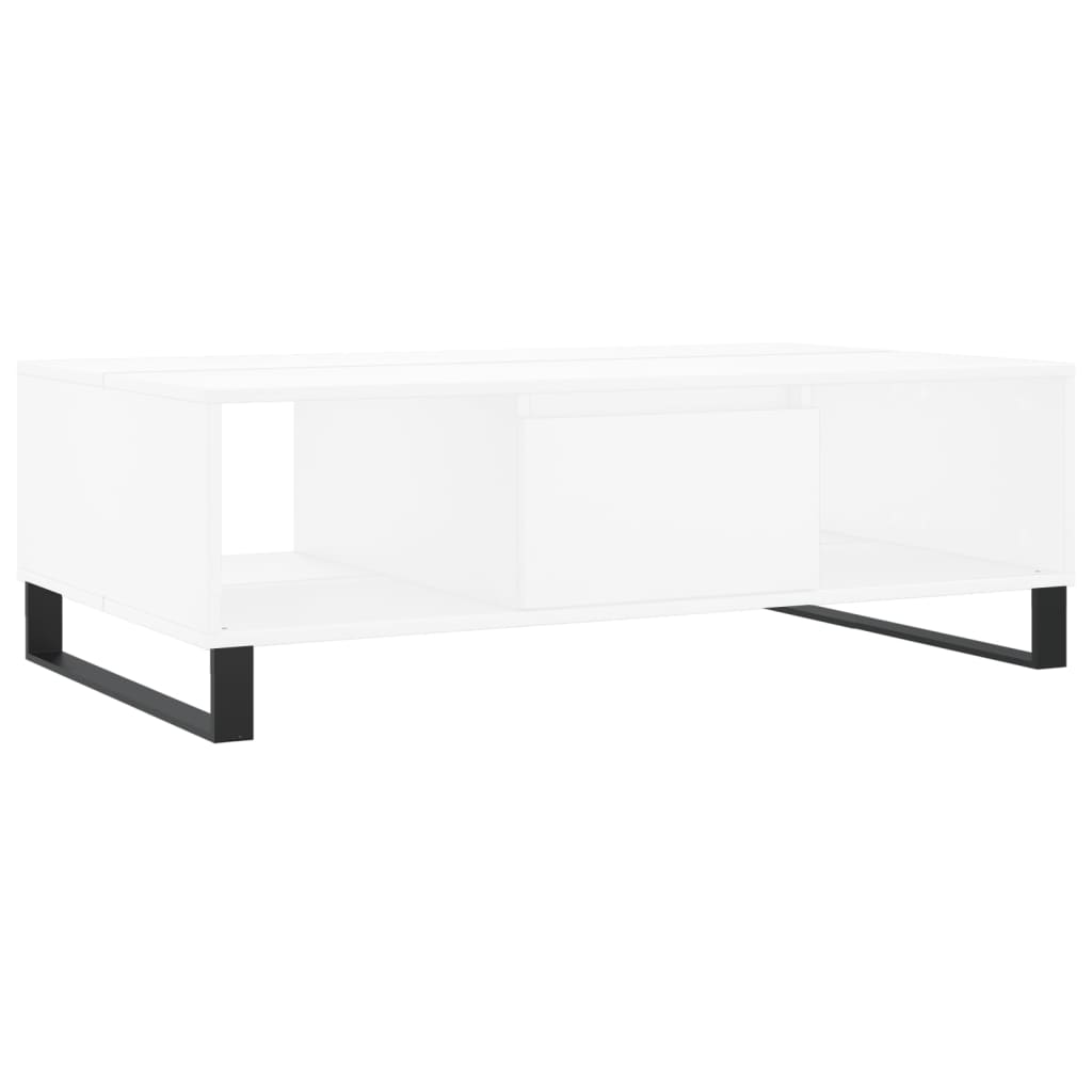 Coffee Table White 104x60x35 cm Engineered Wood