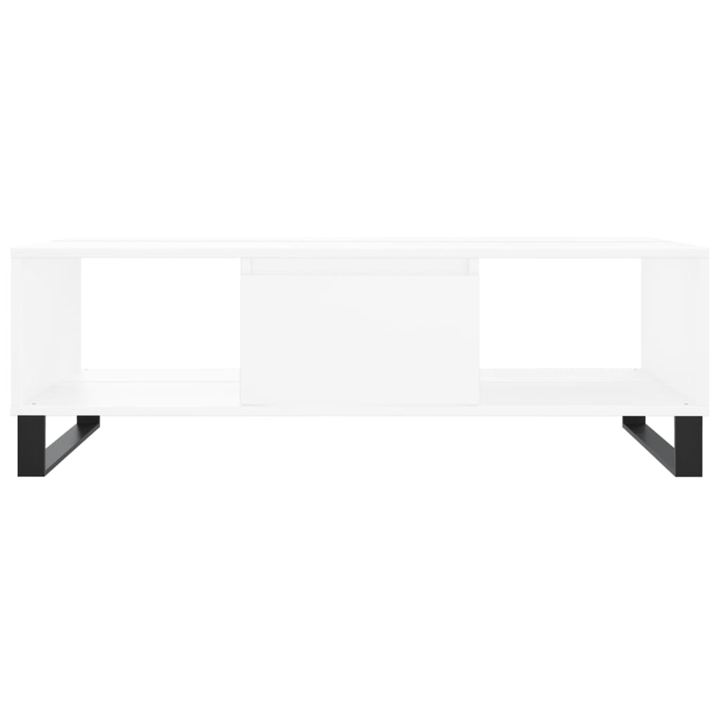 Coffee Table White 104x60x35 cm Engineered Wood