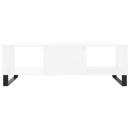 Coffee Table White 104x60x35 cm Engineered Wood