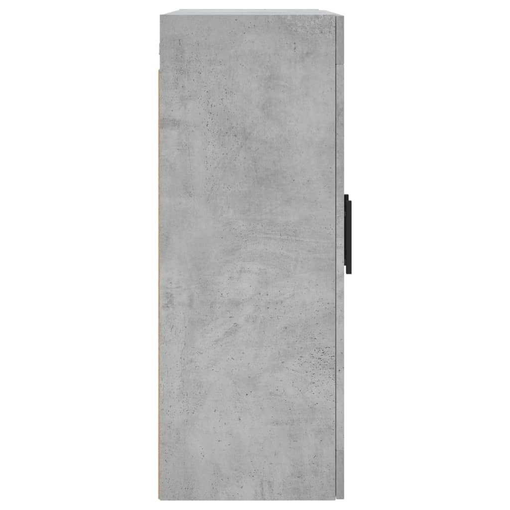 Wall Mounted Cabinet Concrete Grey 69.5x34x90 cm