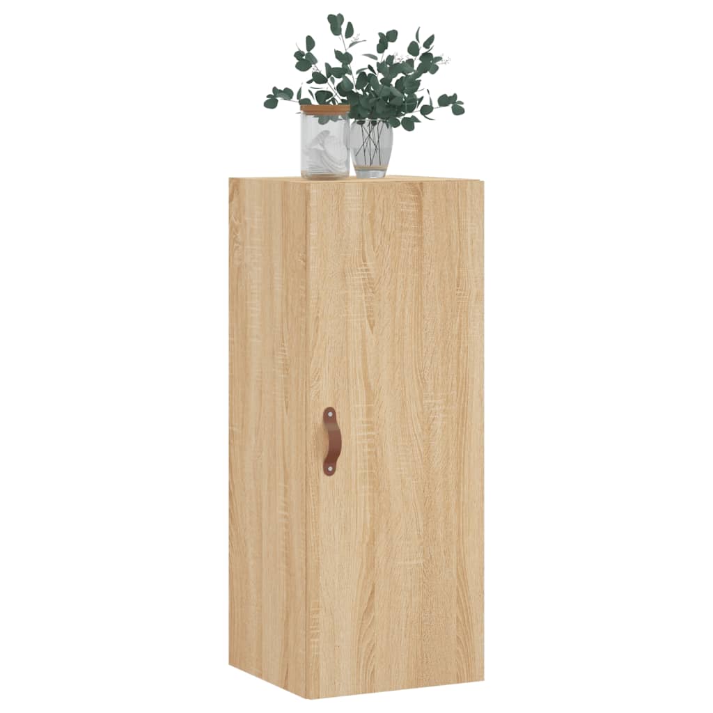 Wall Mounted Cabinet Sonoma Oak 34.5x34x90 cm