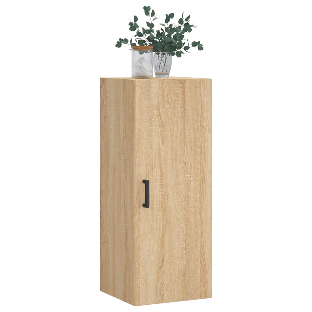 Wall Mounted Cabinet Sonoma Oak 34.5x34x90 cm