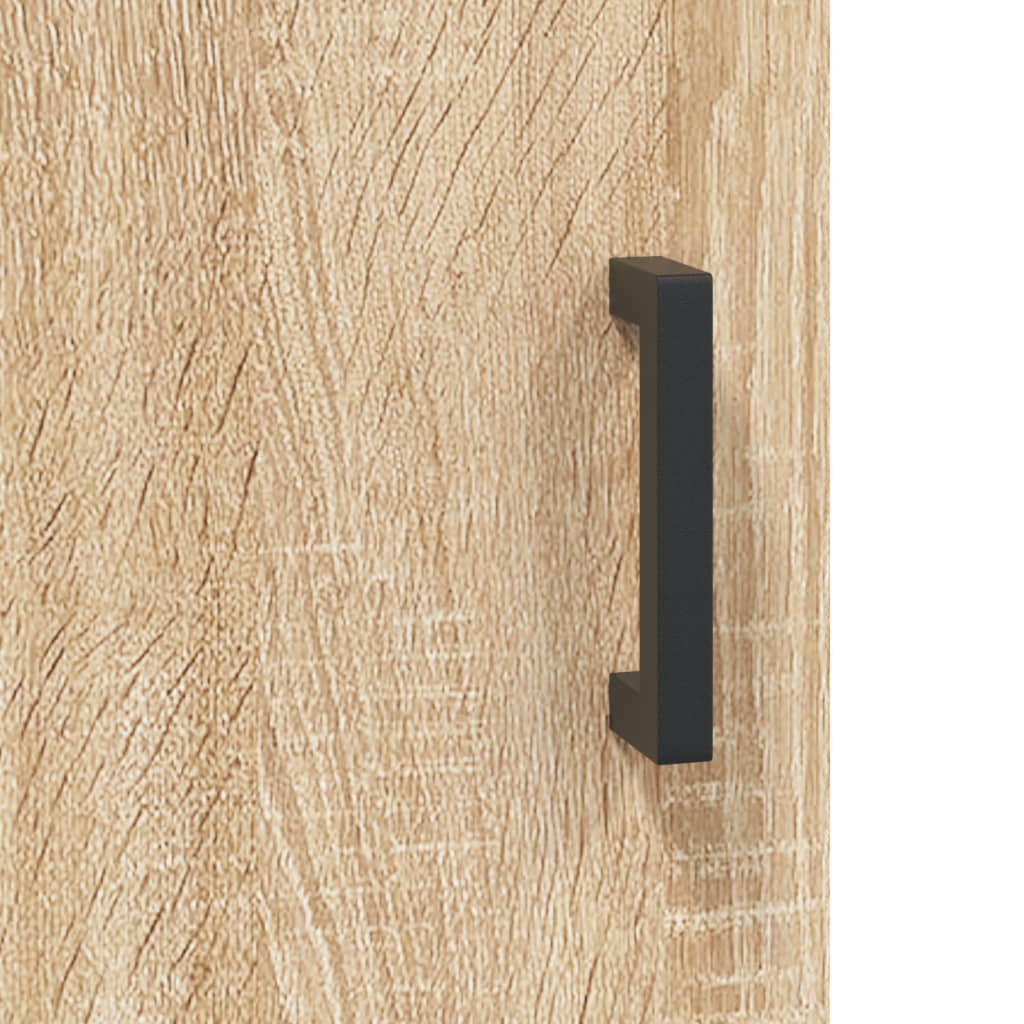 Wall Mounted Cabinet Sonoma Oak 34.5x34x90 cm