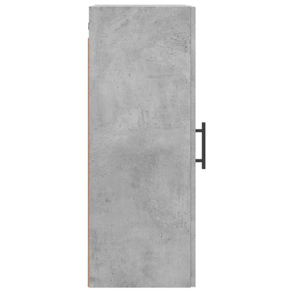 Wall Mounted Cabinet Concrete Grey 34.5x34x90 cm