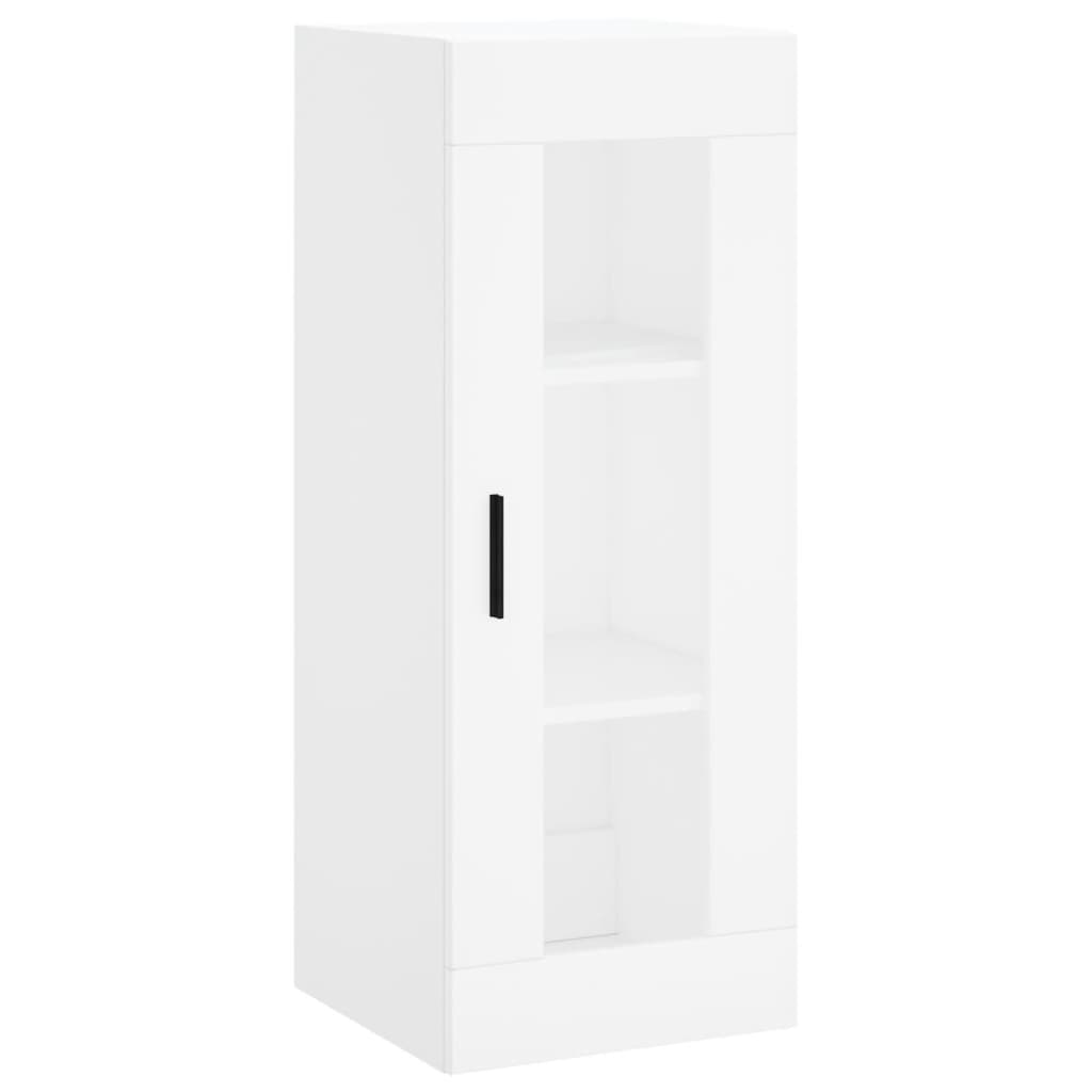 Wall Mounted Cabinet White 34.5x34x90 cm