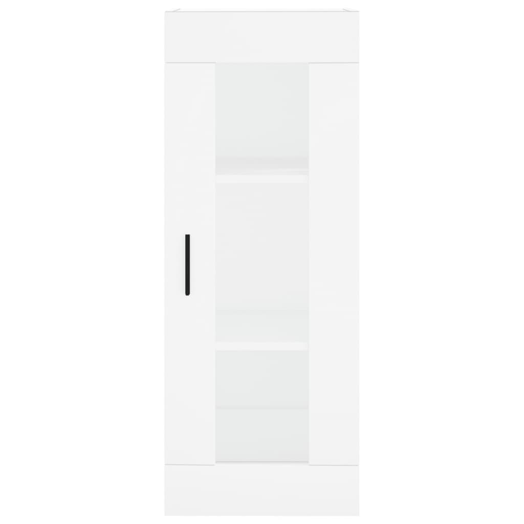 Wall Mounted Cabinet White 34.5x34x90 cm