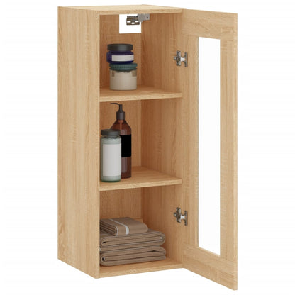 Wall Mounted Cabinet Sonoma Oak 34.5x34x90 cm